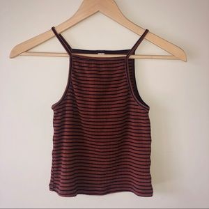 🌟American Apparel striped cropped tank